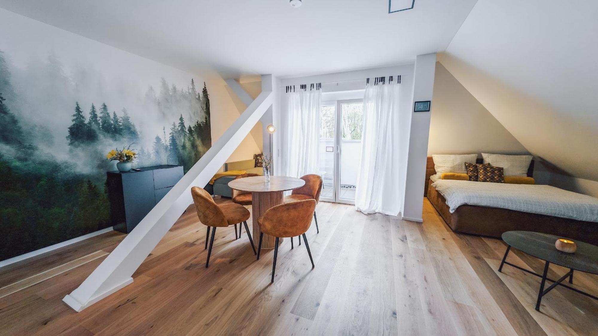 אמברג Suite 13 Im Wald Mit Balkon מראה חיצוני תמונה